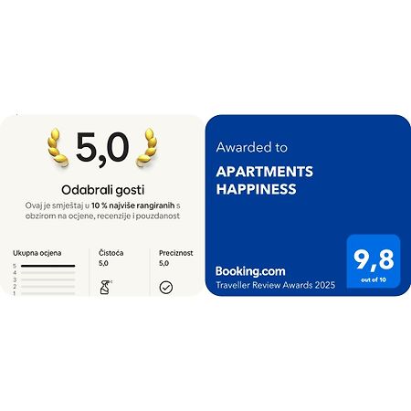 Apartments Happiness Trogir Dış mekan fotoğraf