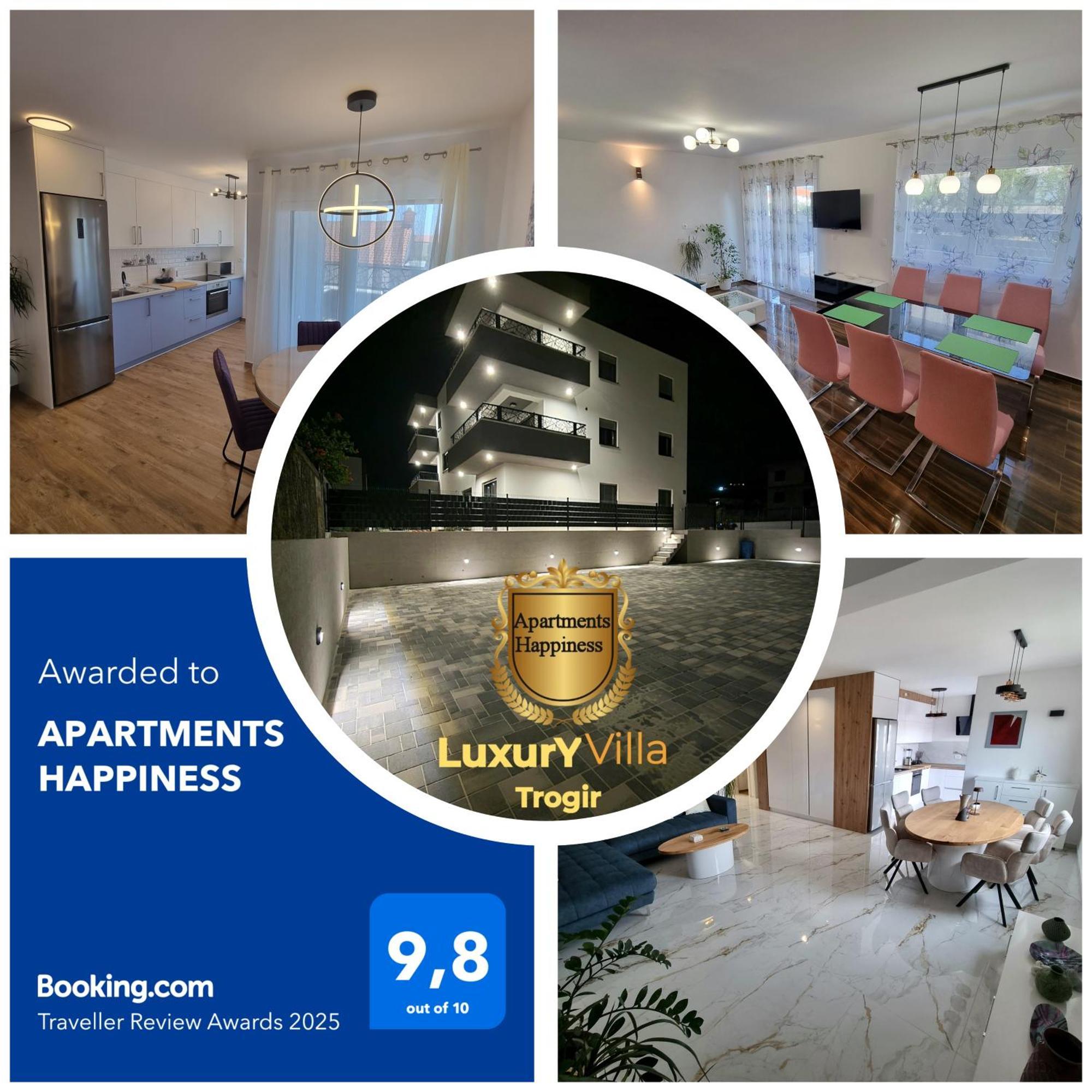 Apartments Happiness Trogir Dış mekan fotoğraf